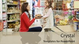  Presentation with apple - Theme with lunar new year lucky decoration background and a gold colored foreground.