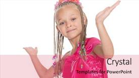  Presentation with thai - Slide deck enhanced with girl dancing thai national dance background and a red colored foreground