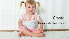  Presentation with physical activity seniors active senior - Slide deck with girl engaged in physical activity background and a white colored foreground