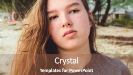  Presentation with emancipation asia - Cool new theme with girl in nature in asia backdrop and a tawny brown colored foreground