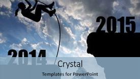  Presentation with chinese new year 2019 - Cool new presentation design with girl jumps to the new backdrop and a light blue colored foreground