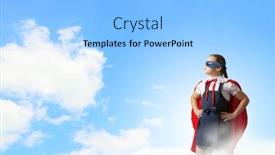  Presentation with super girl - 