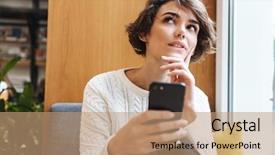  Presentation with young college student diagnosis of chlamydia - PPT layouts consisting of girl studying at the library background and a  colored foreground