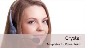  Presentation with crime woman on the run - Colorful slide deck enhanced with girl support - beautiful young laughing cheerful woman backdrop and a  colored foreground