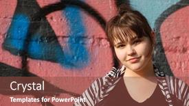  Presentation with ukraine - Audience pleasing slides consisting of girl-teenager-kiev-ukraine backdrop and a tawny brown colored foreground