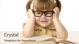  Presentation with black girl sexy fashionable mulatto - Cool new PPT theme with girl with big book wear backdrop and a coral colored foreground