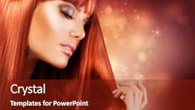  Presentation with long hair - Amazing slide deck having famous popa falls in caprivi north namibia landscape backdrop and a tawny brown colored foreground