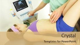  Presentation with abdominal - Cool new presentation with girl's abdominal cavity diagnosis backdrop and a yellow colored foreground