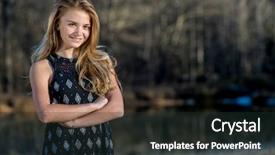  Presentation with girl teens - Audience pleasing PPT layouts consisting of girls puberty - beautiful young teenage blonde girl backdrop and a tawny brown colored foreground