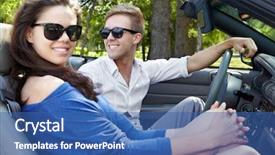  Presentation with rain and dark - Theme with halloween pumpkin head on wooden background studio shot background and a coral colored foreground