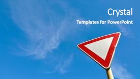  Presentation with give - Slides featuring give precedence background and a teal colored foreground