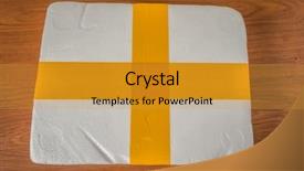  Presentation with packaging labels - Theme featuring give recieve - packaging foam box background and a  colored foreground