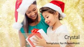  Presentation with kittens christmas holiday red christmas - Theme having give thanks - christmas holidays celebration family background and a lemonade colored foreground