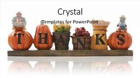  Presentation with thanksgiving - Slide set enhanced with give thanks - thanksgiving decoration sign background and a white colored foreground