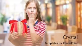  Presentation with beautiful reof christmas season - Cool new presentation design with giving christmas or valentine gift backdrop and a  colored foreground