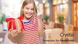  Presentation with beautiful reof christmas season - Slides enhanced with giving christmas or valentine gift background and a  colored foreground