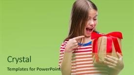  Presentation with beautiful reof christmas season - Presentation theme enhanced with giving christmas or valentine gift background and a  colored foreground