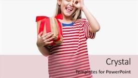  Presentation with beautiful reof christmas season - Cool new presentation with giving christmas or valentine gift backdrop and a  colored foreground