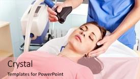  Presentation with hospital safety - Theme featuring giving oxygen mask to patient background and a lemonade colored foreground