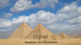  Presentation with cairo - Amazing slide set having giza-pyramids-cairo-egypt backdrop and a coral colored foreground