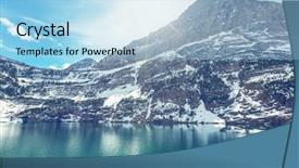  Presentation with shenandoah national park big meadows - Slide deck consisting of glacier national park montana usa background and a  colored foreground