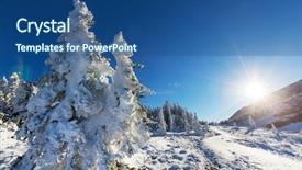  Presentation with montana - PPT layouts consisting of glacier national park montana winter background and a ocean colored foreground