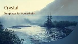  Presentation with montana - Amazing presentation having glacier national park montana backdrop and a cream colored foreground