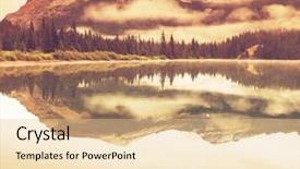  Presentation with montana - Amazing presentation design having glacier national park montana backdrop and a  colored foreground