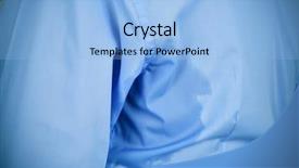  Presentation with blue - Theme having gland - closeup of a man wearing background and a light blue colored foreground