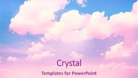  Presentation with pink sky - Amazing PPT layouts having glare - blue sky background with pink backdrop and a lemonade colored foreground