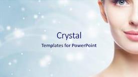  Presentation with health woman running female runner - Presentation design with glare - portrait of young beautiful background and a  colored foreground