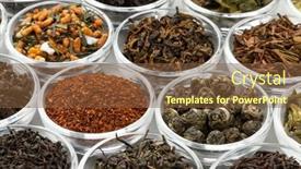  Presentation with tea japan - Theme with glas-bowls-with-a-variaton background and a tawny brown colored foreground