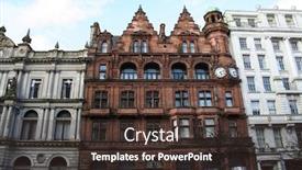  Presentation with scotland - Colorful slides enhanced with glasgow architecture scotland backdrop and a tawny brown colored foreground