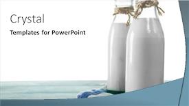  Presentation with white milk - 