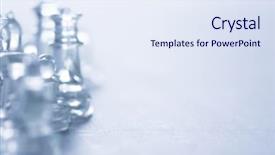  Presentation with chess - Audience pleasing presentation consisting of glass chess backdrop and a sky blue colored foreground