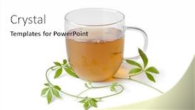  Presentation with herb - 