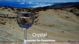  Presentation with clean water - Beautiful slide set featuring glass glass glass with clean backdrop and a gray colored foreground