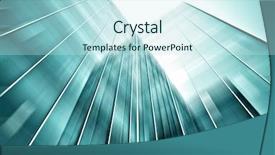  Presentation with architecture glass - Cool new slide deck with news breaking broadcast information media backdrop and a gray colored foreground