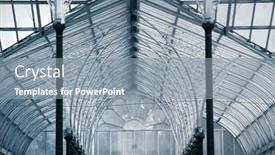  Presentation with city india - PPT layouts having glass-house-in-lalbagh-botanical background and a mint green colored foreground