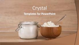  Presentation with sugar brain - Cool new presentation design with glass-jar-with-sugar backdrop and a coral colored foreground