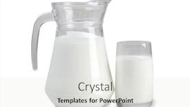  Presentation with white milk - 