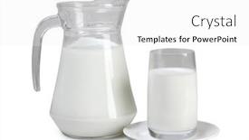  Presentation with white milk - 