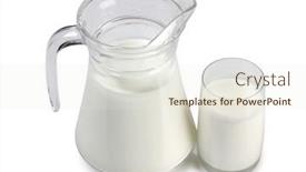  Presentation with white milk - 