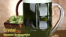  Presentation with beer hops - 