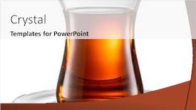  Presentation with turkish - Slide deck consisting of glass-of-traditional-turkish-tea background and a  colored foreground