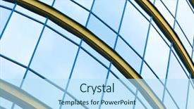  Presentation with office buildings - Beautiful PPT layouts featuring communicate communication telecommunication connection calling backdrop and a coral colored foreground