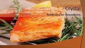  Presentation with fresh avocado - PPT theme consisting of paper rocket startup business concept background and a yellow colored foreground.