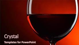  Presentation with white wine and red - Presentation enhanced with glass of red wine close background and a wine colored foreground