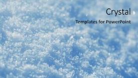  Presentation with ice frozen - Colorful presentation design enhanced with wonderland scene christmas fresh new backdrop and a light blue colored foreground