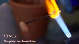  Presentation with shape - Amazing presentation theme having glass-workpiece-of-round-shape backdrop and a wine colored foreground